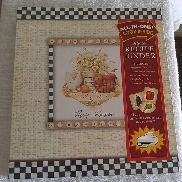 new seasons Other - Deluxe Recipe Binder